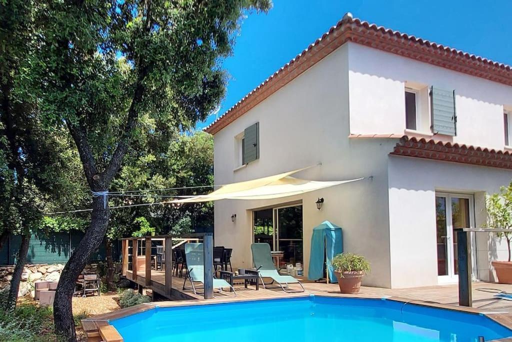 Villa Garrigue - Piscine, Parking, Maison Entiere Beaulieu  Extérieur photo