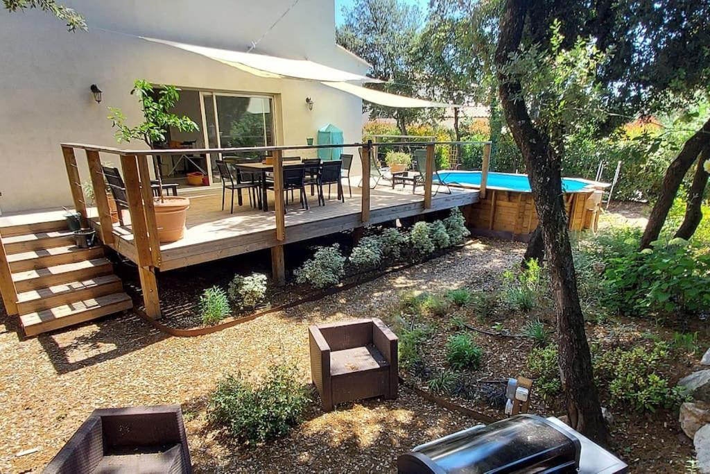 Villa Garrigue - Piscine, Parking, Maison Entiere Beaulieu  Extérieur photo